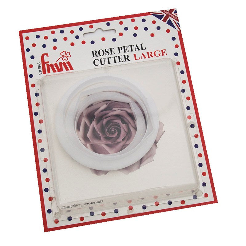 Utstikker Rose sett, 5,6 - 7,8 cm, 3 deler