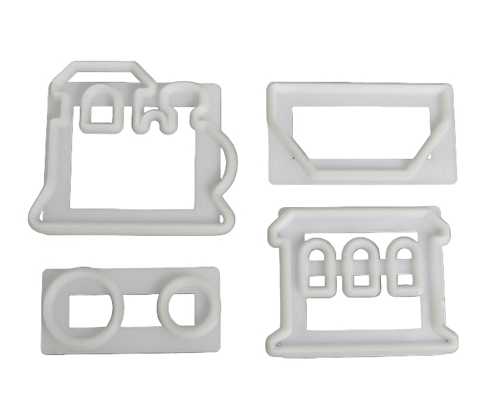 Utstikker Tog, 4 deler