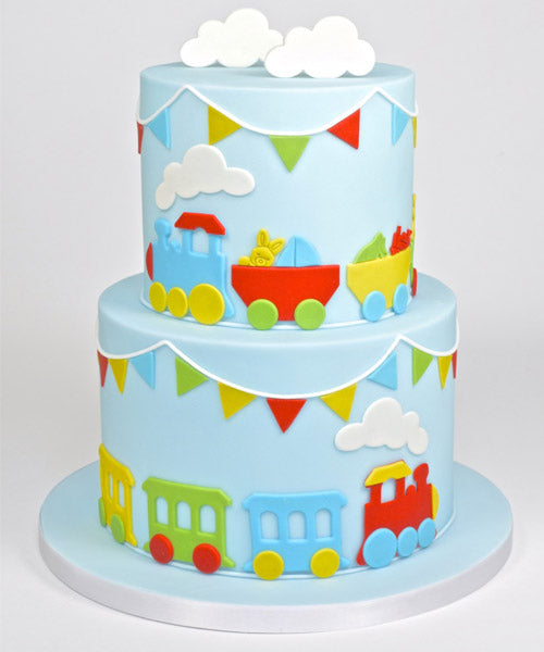 Utstikker Tog, 4 deler 2