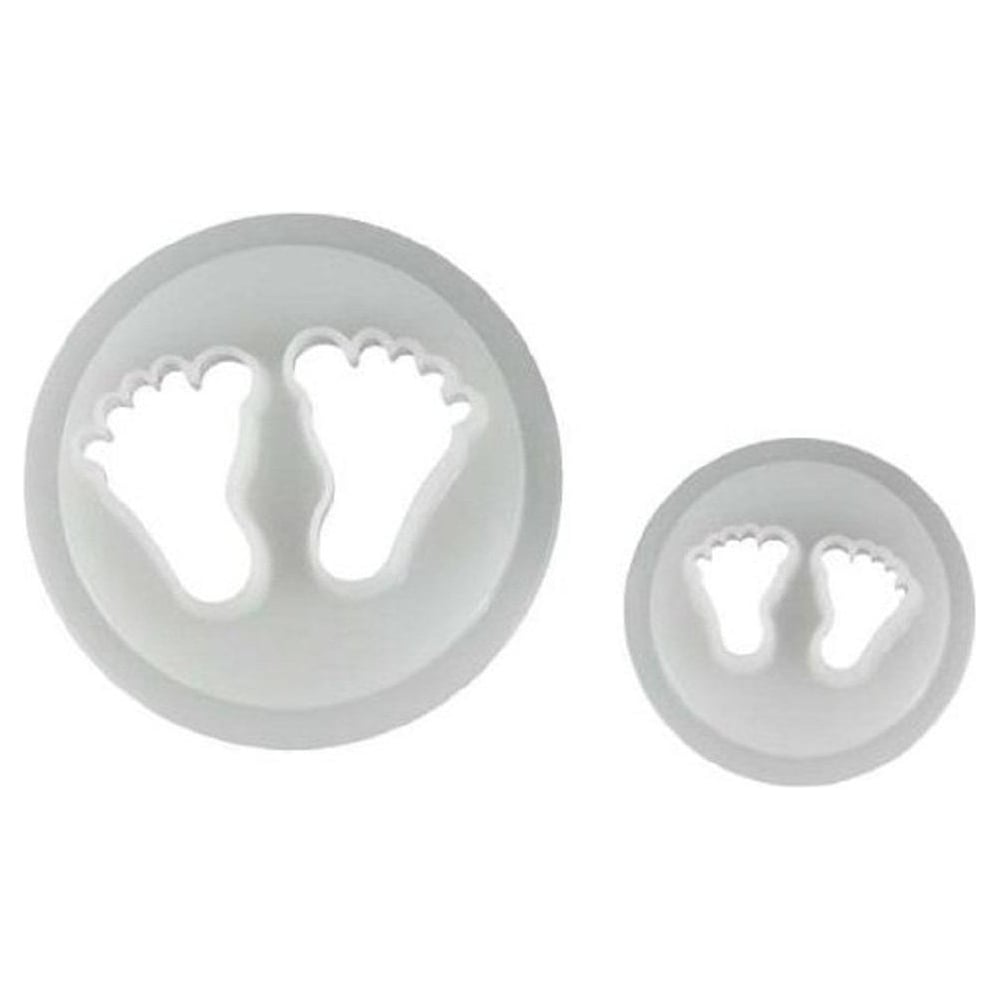 Utstikker Baby Føtter, 1-2 cm, 2 deler 2