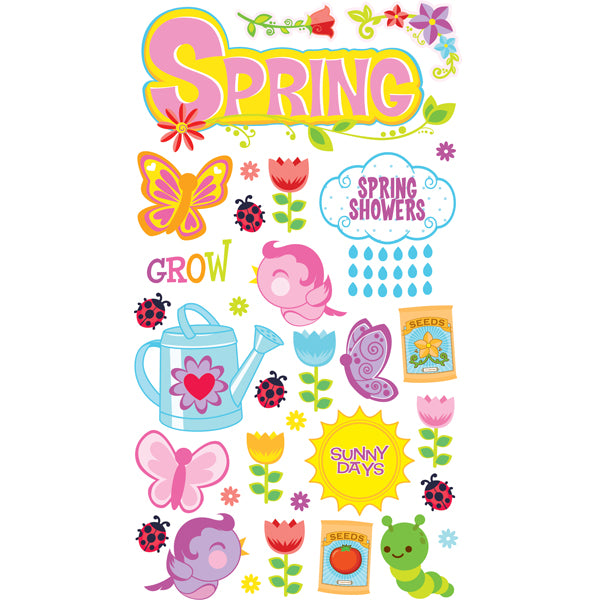 Stickers Spring Showers