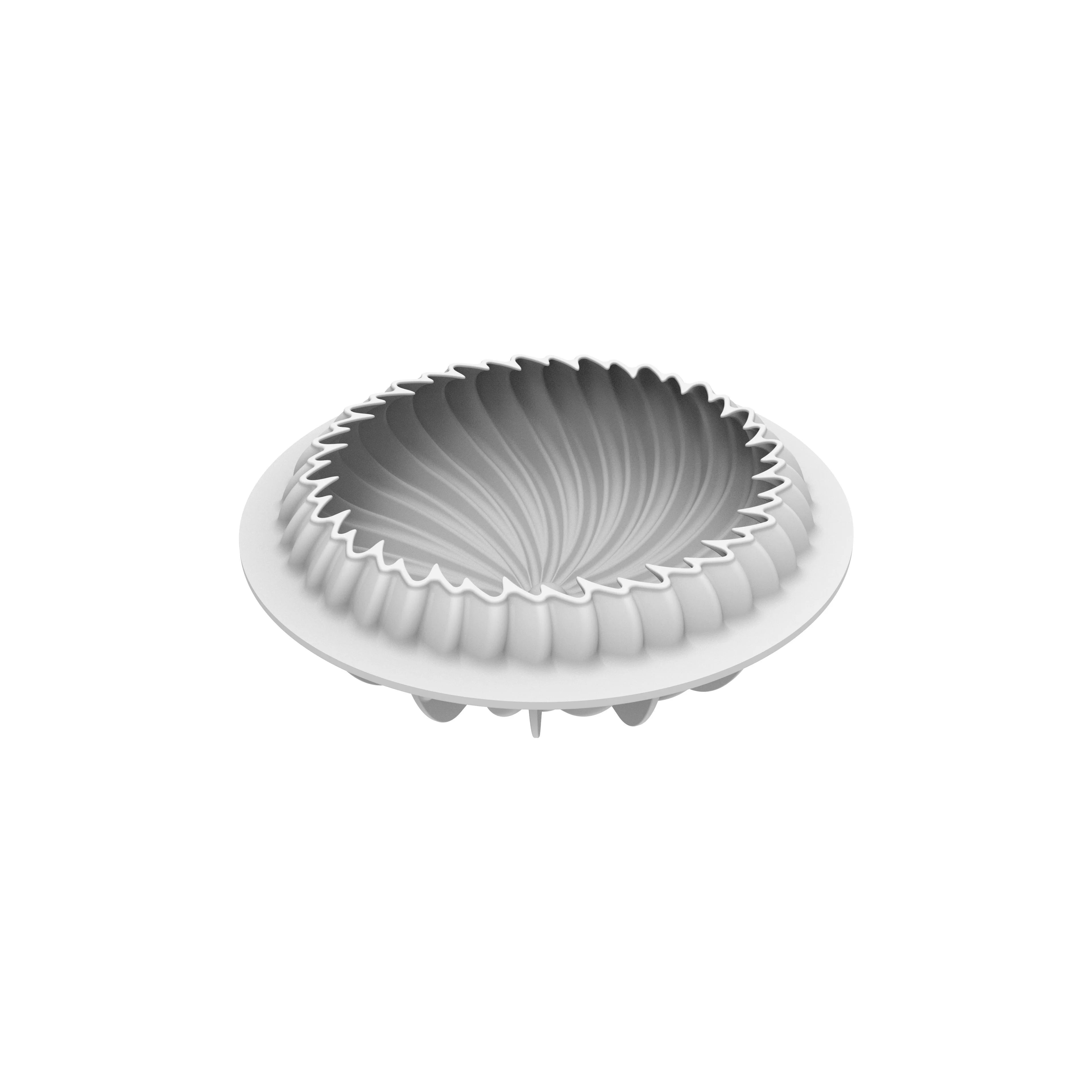 Silikonform Wave Ø19,5cm H6,3cm 4