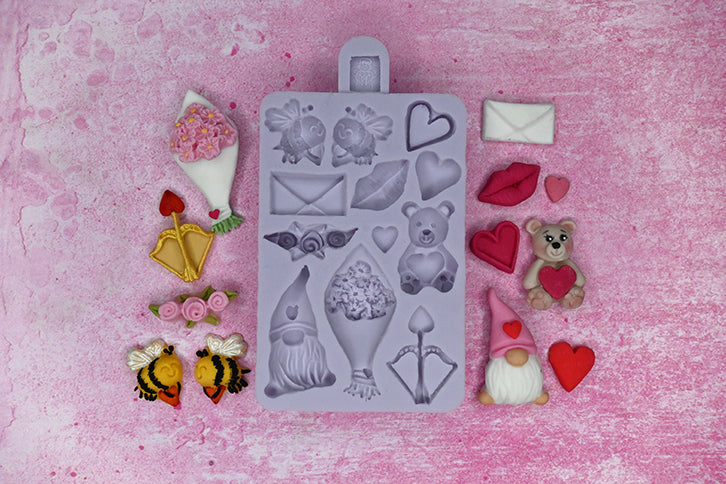 Karen Davies Silikonform Valentine Mini 2