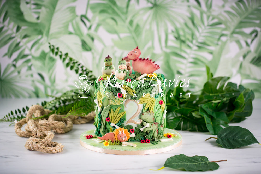 Karen Davies Silikonform Dinosaurus 4