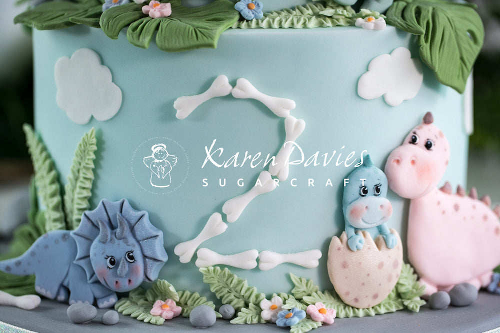 Karen Davies Silikonform Dinosaurus 3