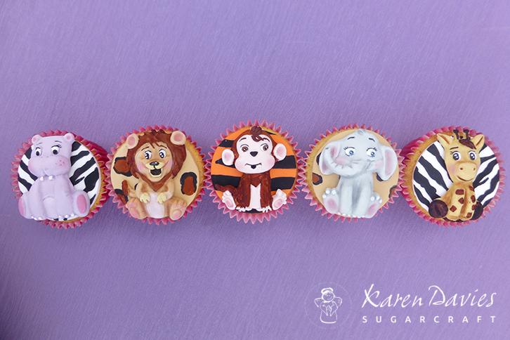 Karen Davies Silikonform Dyr Jungel 5