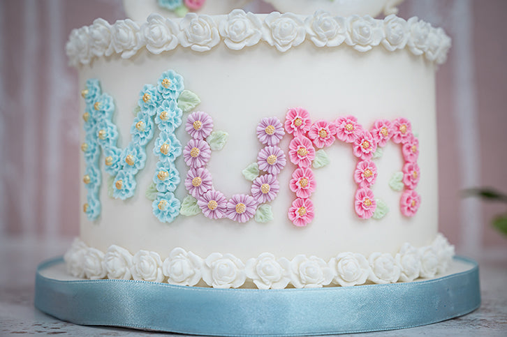 Karen Davies Silikonform Blomsterkant 3