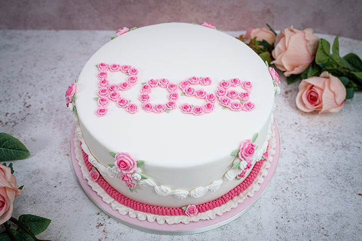 Karen Davies Silikonform Blomsterkant 4