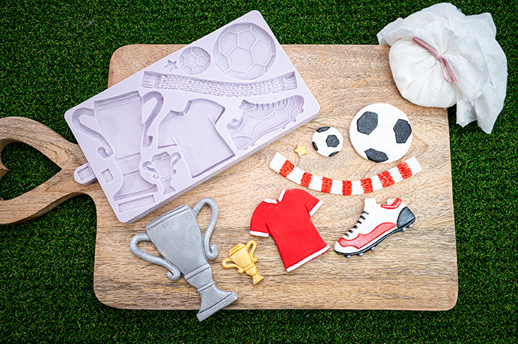 Karen Davies Silikonform Fotball Effekter 2