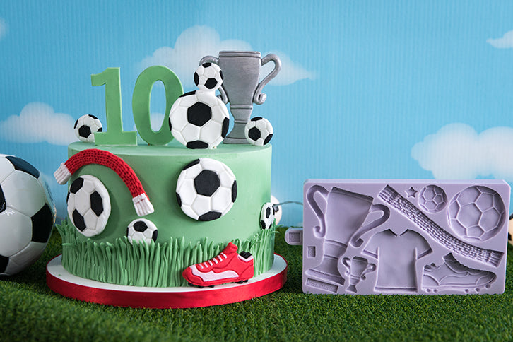 Karen Davies Silikonform Fotball Effekter 4