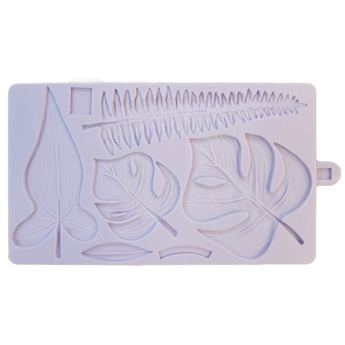 Karen Davies Silikonform Tropiske Blader ass