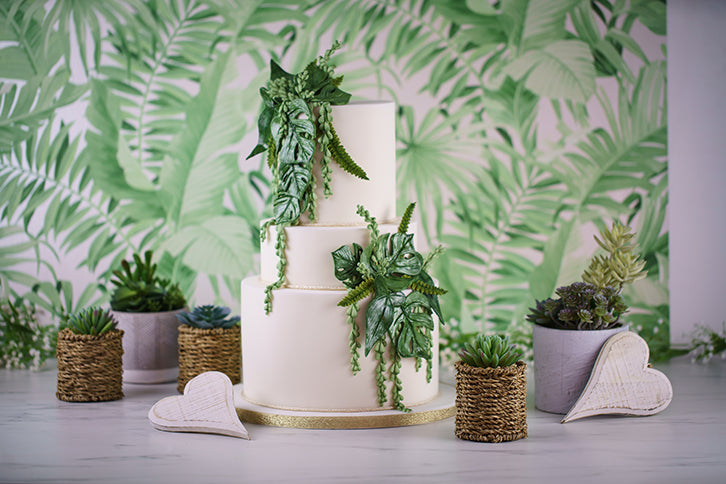 Karen Davies Silikonform Tropiske Blader ass 5