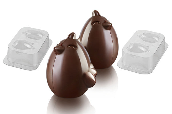 Sjokoladeform Påskekylling 3D