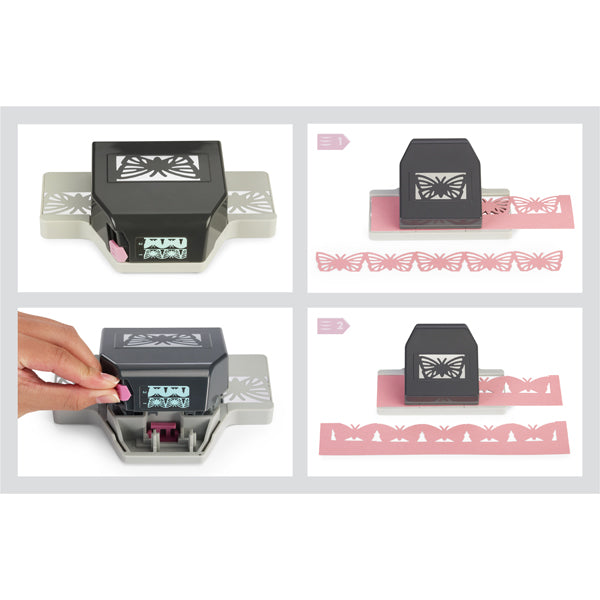 Kantpuncher 2-i-1 Sommerfugl EK 2