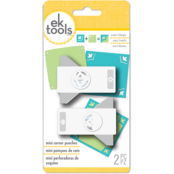Mini Corner punch Sentiment 2pk