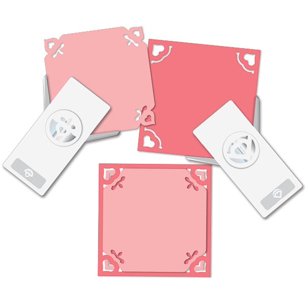 Mini Corner punch King of hearts 2pk 2