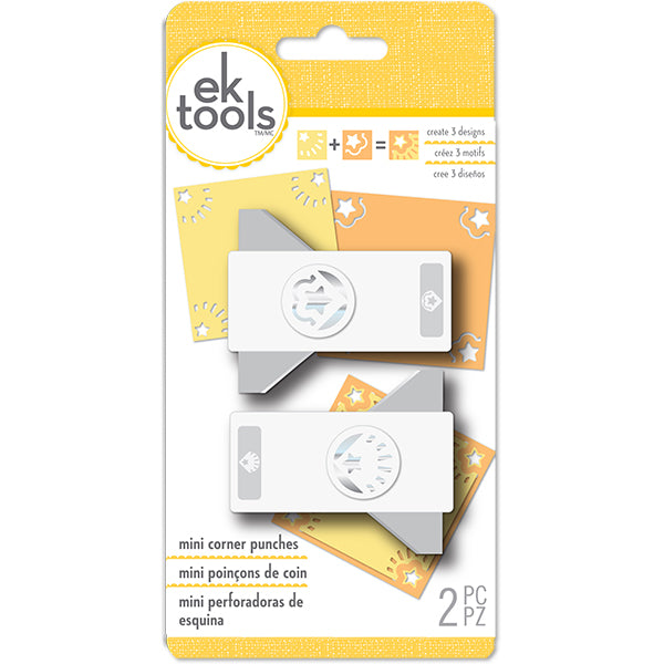 Mini Corner punch Star 2pk