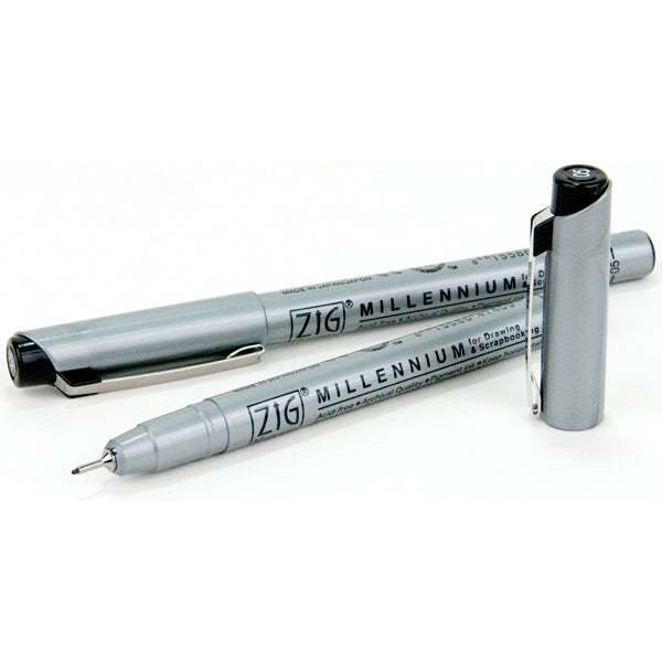 Journaling Pen Black 0,65mm, 2pk 2