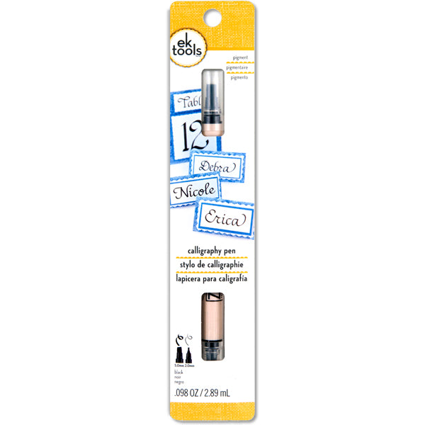 Writing Pen, Dual Tip Blk Callgrphy