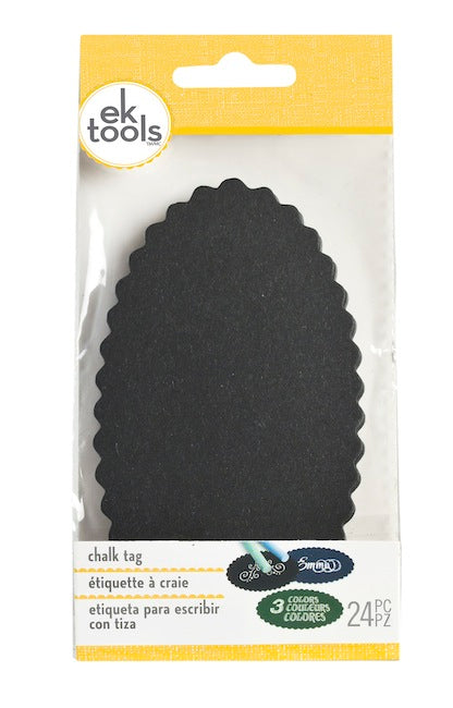 Kritt-tavle oval 24stk 2