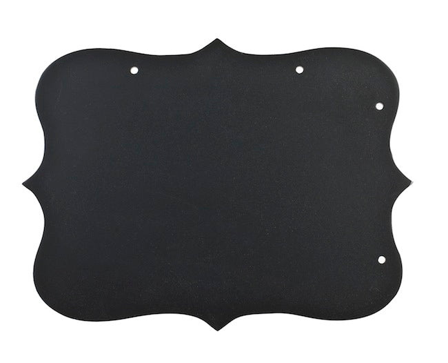 Kritt-tavle medium Flourish, 15x20cm