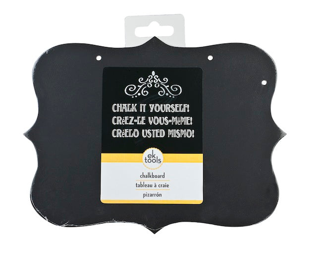 Kritt-tavle medium Flourish, 15x20cm 2