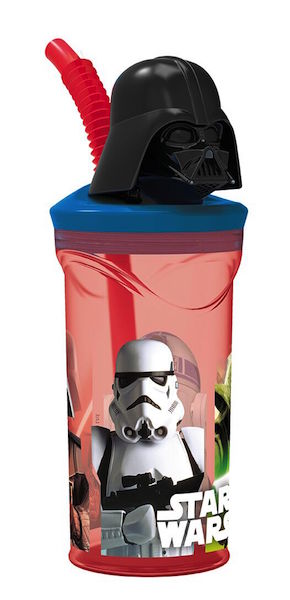 Drikkeglass Star Wars Darth Wader i 3D