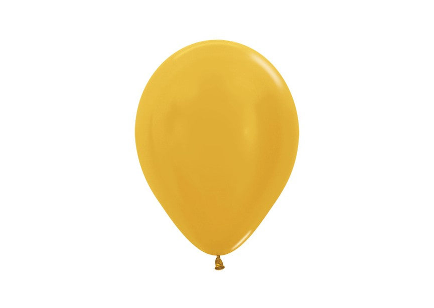 Ballonger Gull Metallic 30cm, 100 PK
