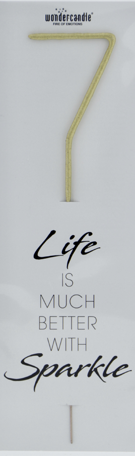 Stjerneskudd Store, tall 7, 32x12cm