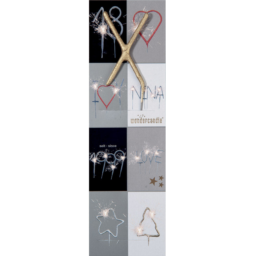 Stjerneskudd, bokstav X