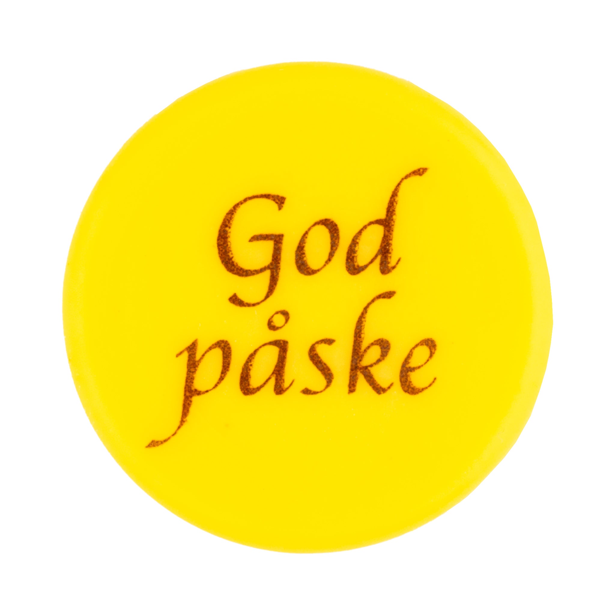 Sjokoladepynt God påske Ø30mm