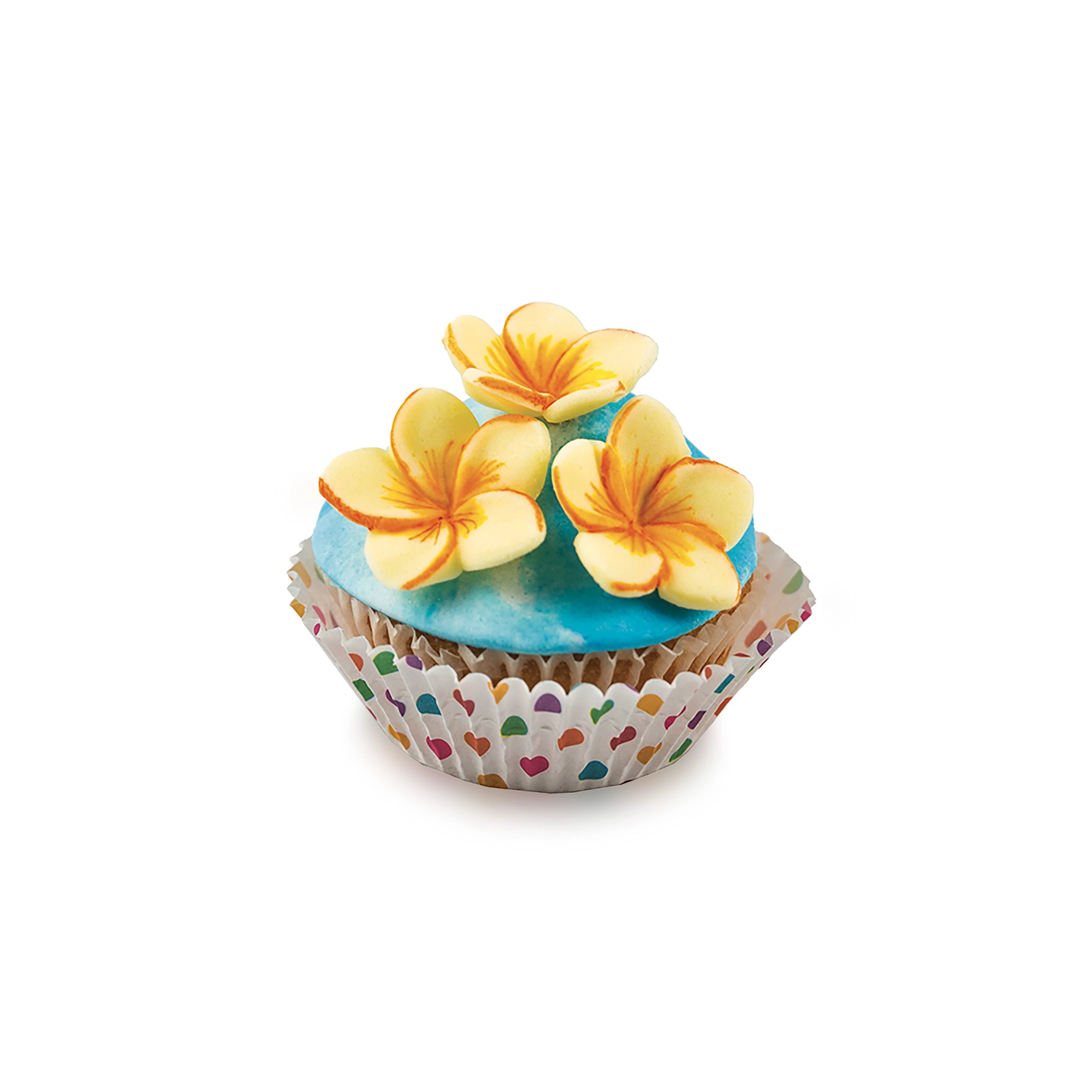 Utstikker og preger til Frangipani blomst 3 cm 2