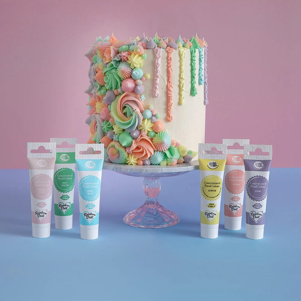 ProGel Pastafarger Pastel, sett av 6