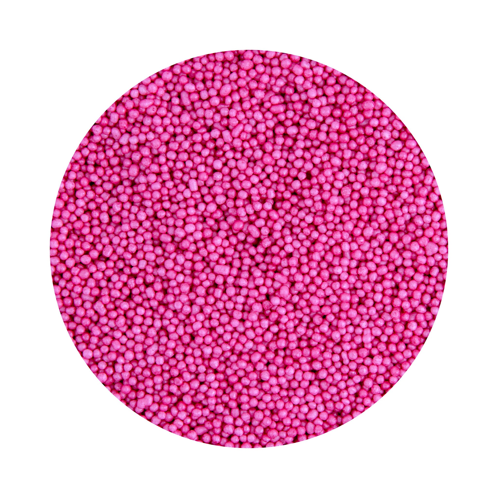Kakestrø Miniperler Rosa Cerise 1mm 90g