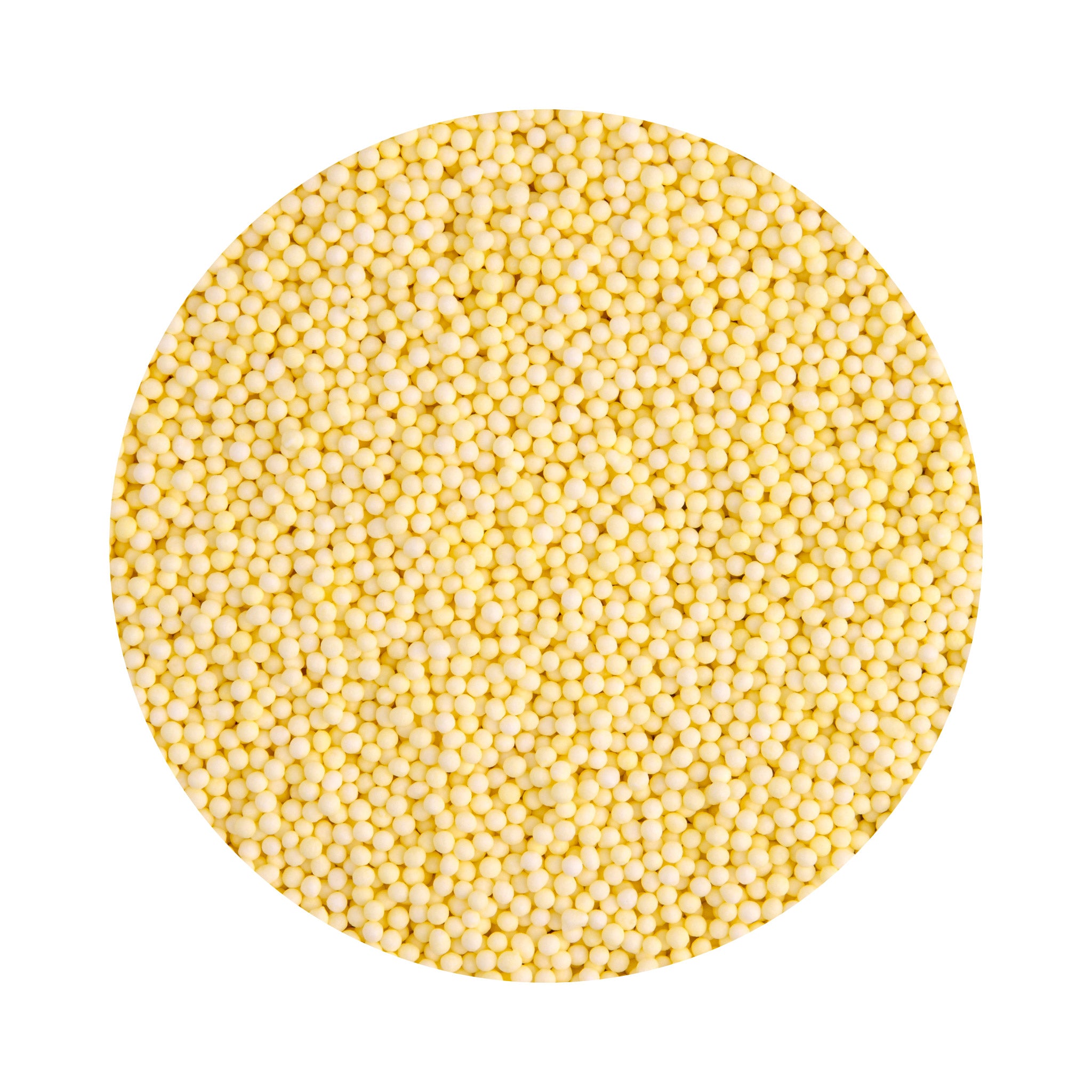 Kakestrø Miniperler Gul Økologisk 1mm 90g