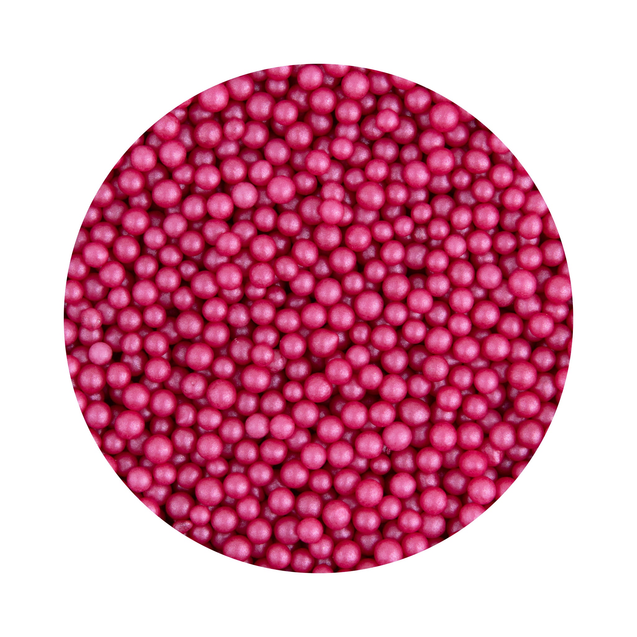 Kakestrø Perler Rosa Cerise 4mm 90g