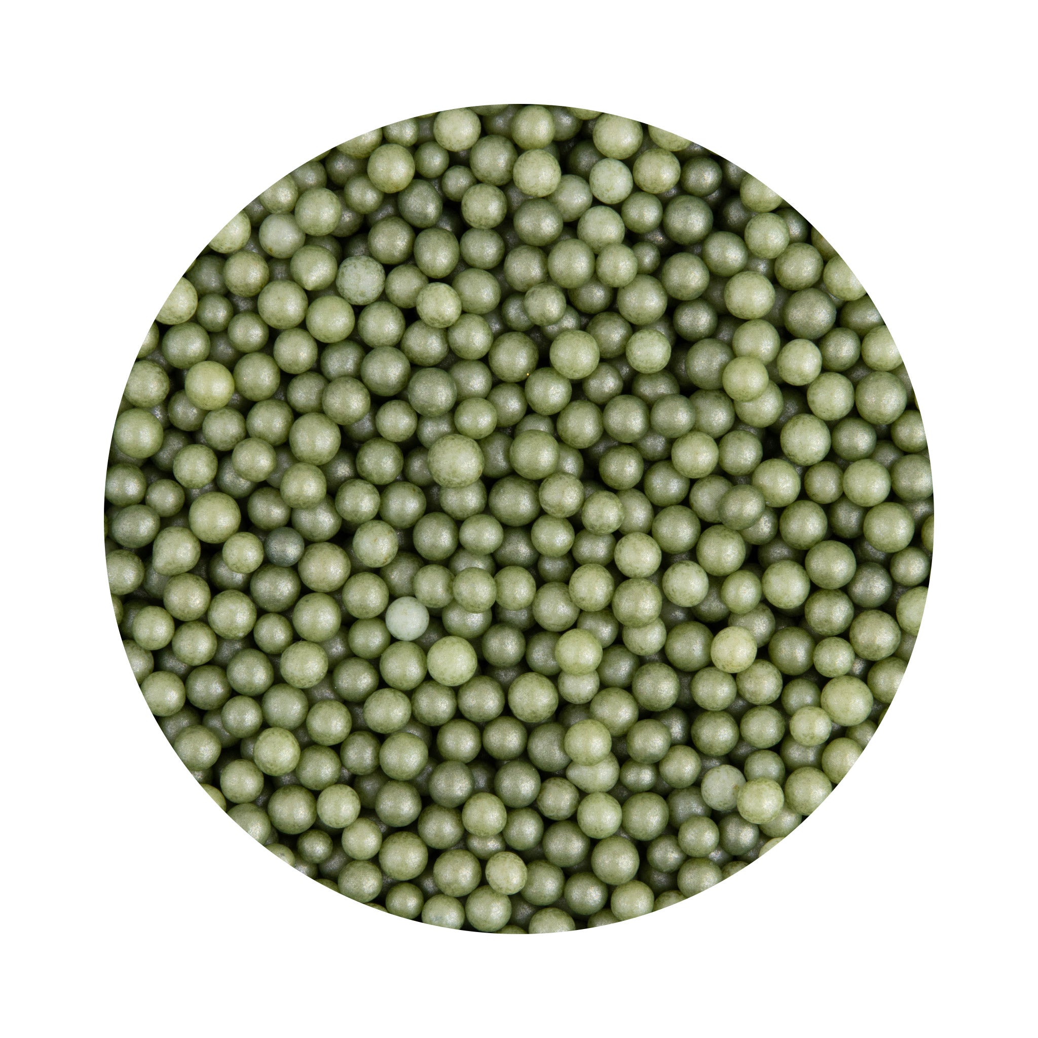 Kakestrø Perler Grønn Sage 4mm 90g