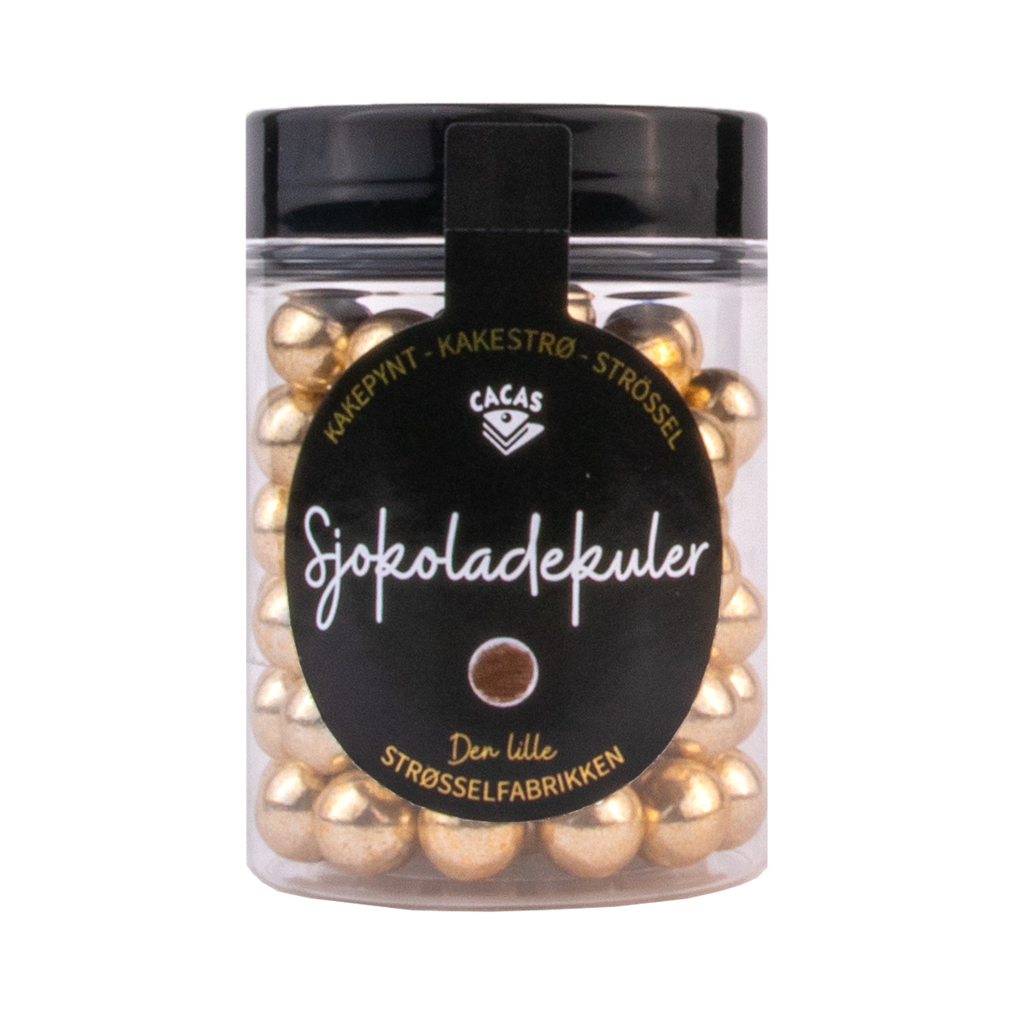Sjokoladekuler Gull 11mm 80g 2