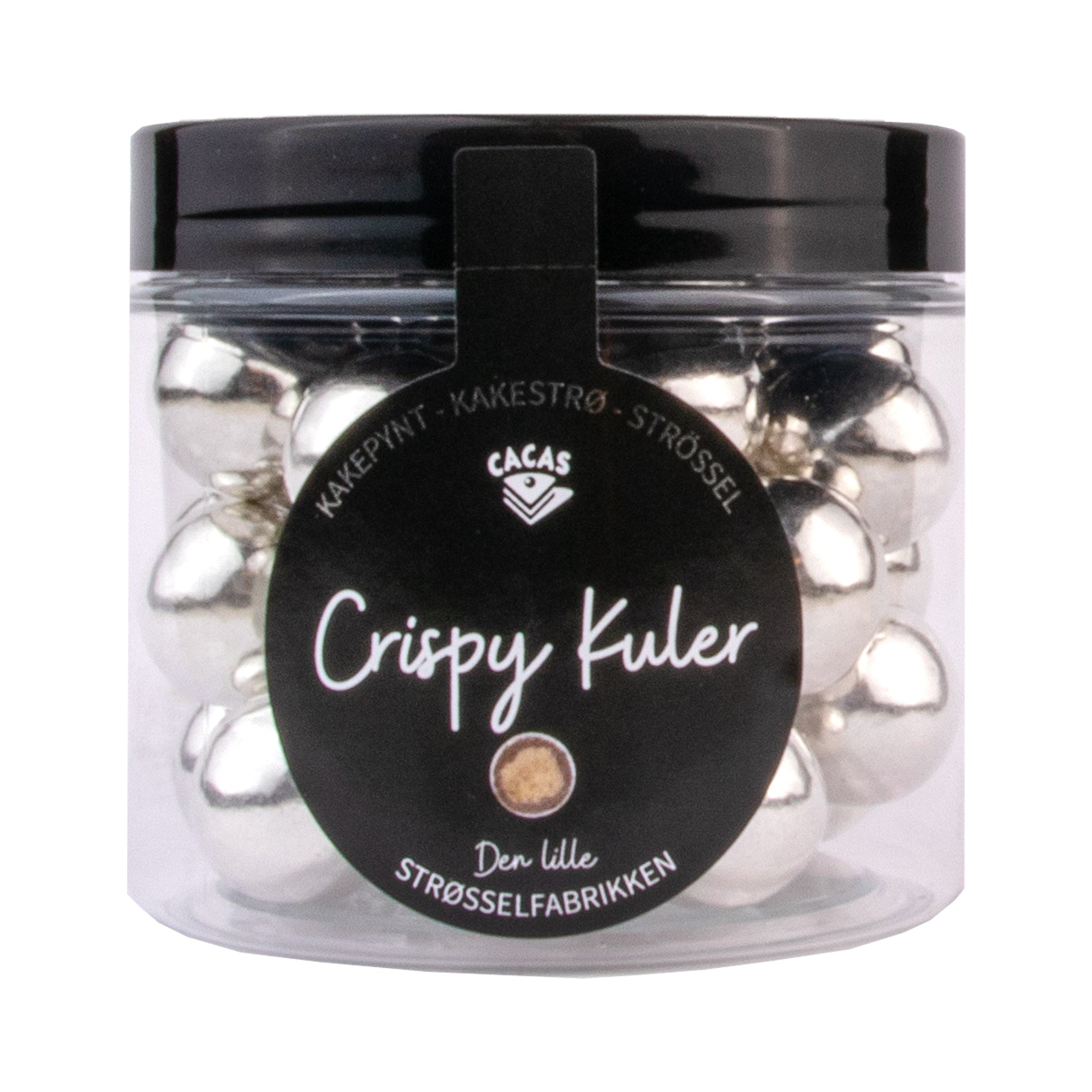 Crispy Kuler Sølv 16mm 100g 2