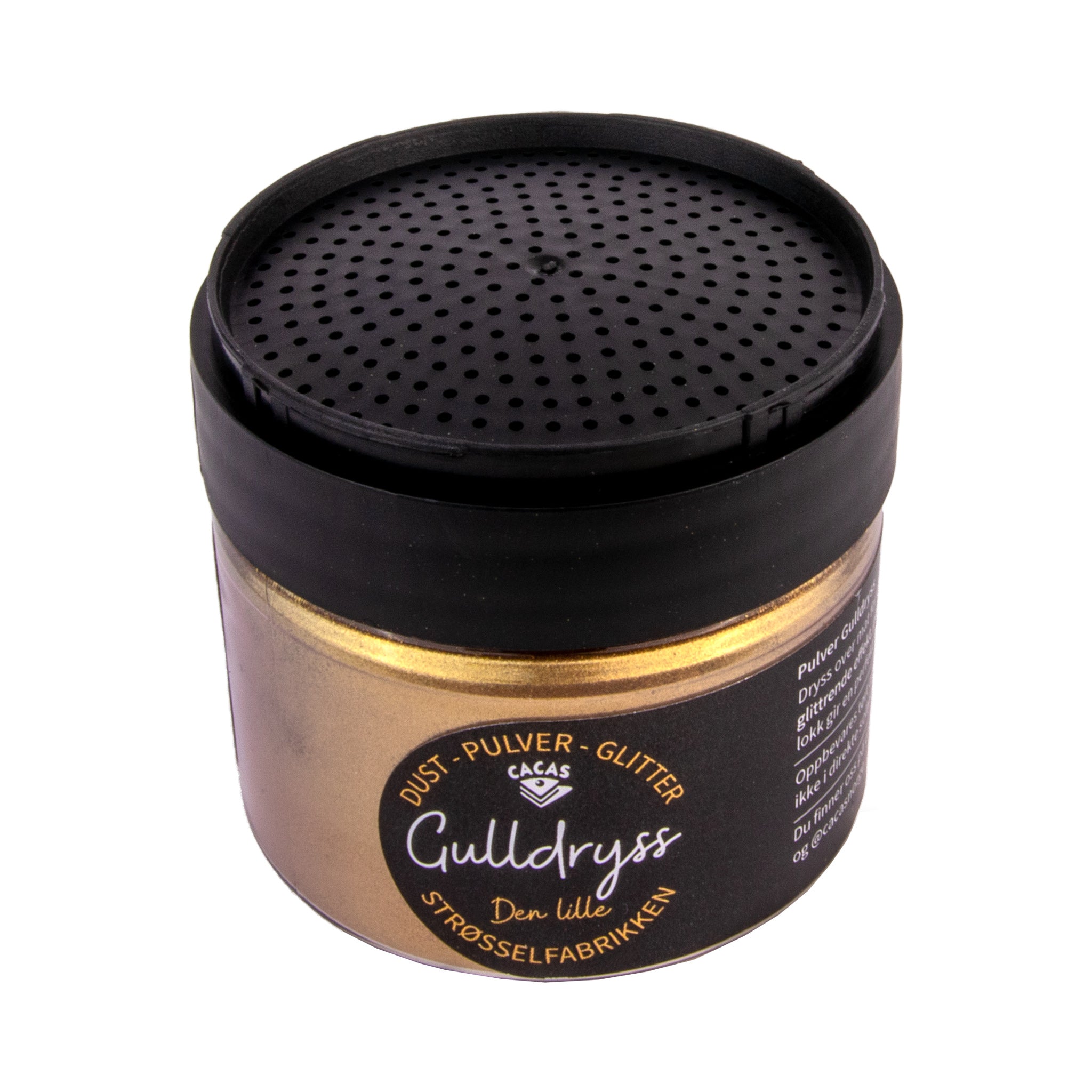 Glitterpulver Gulldryss 10g 2