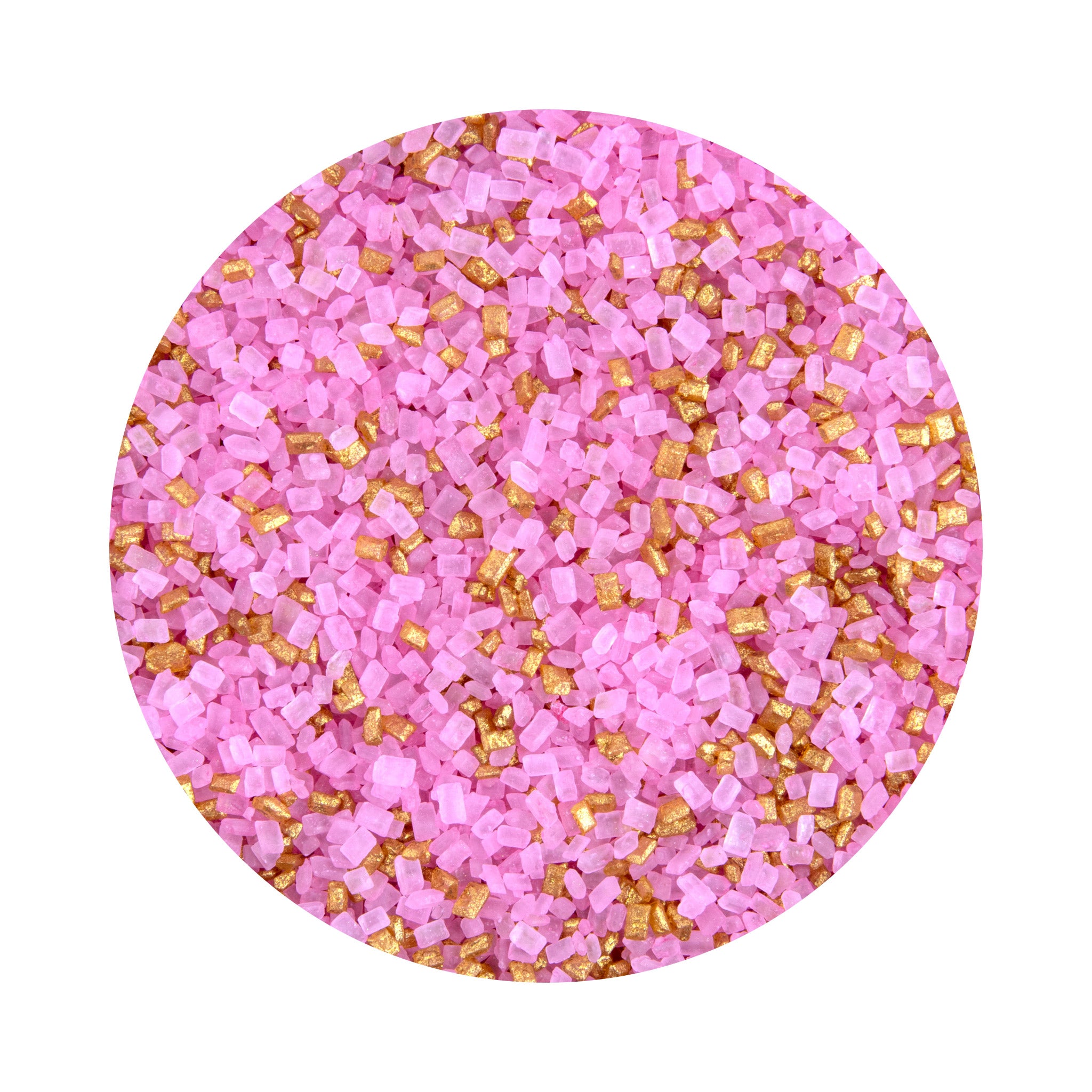 Kakestrø Farget Sukker Gulljenta 100g