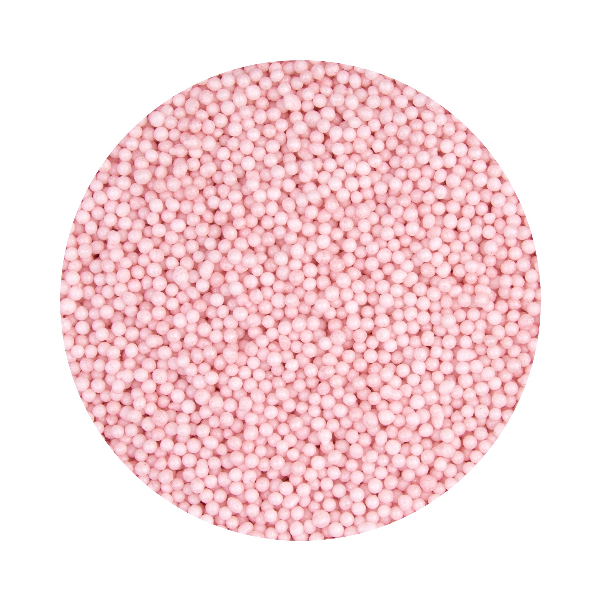 Kakestrø Miniperler Rosa Pastell 90g