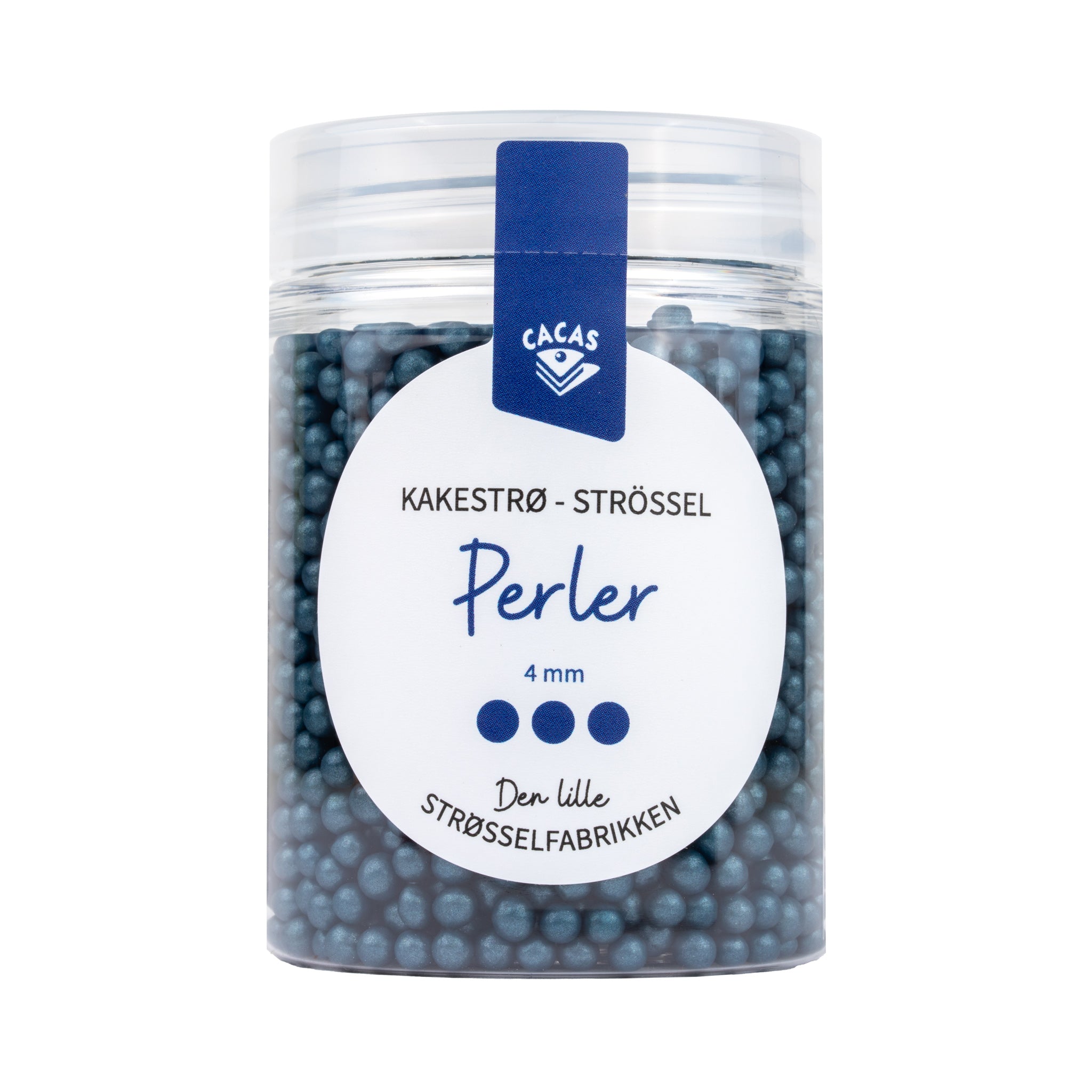 Kakestrø Perler Mørkeblå 90g 2