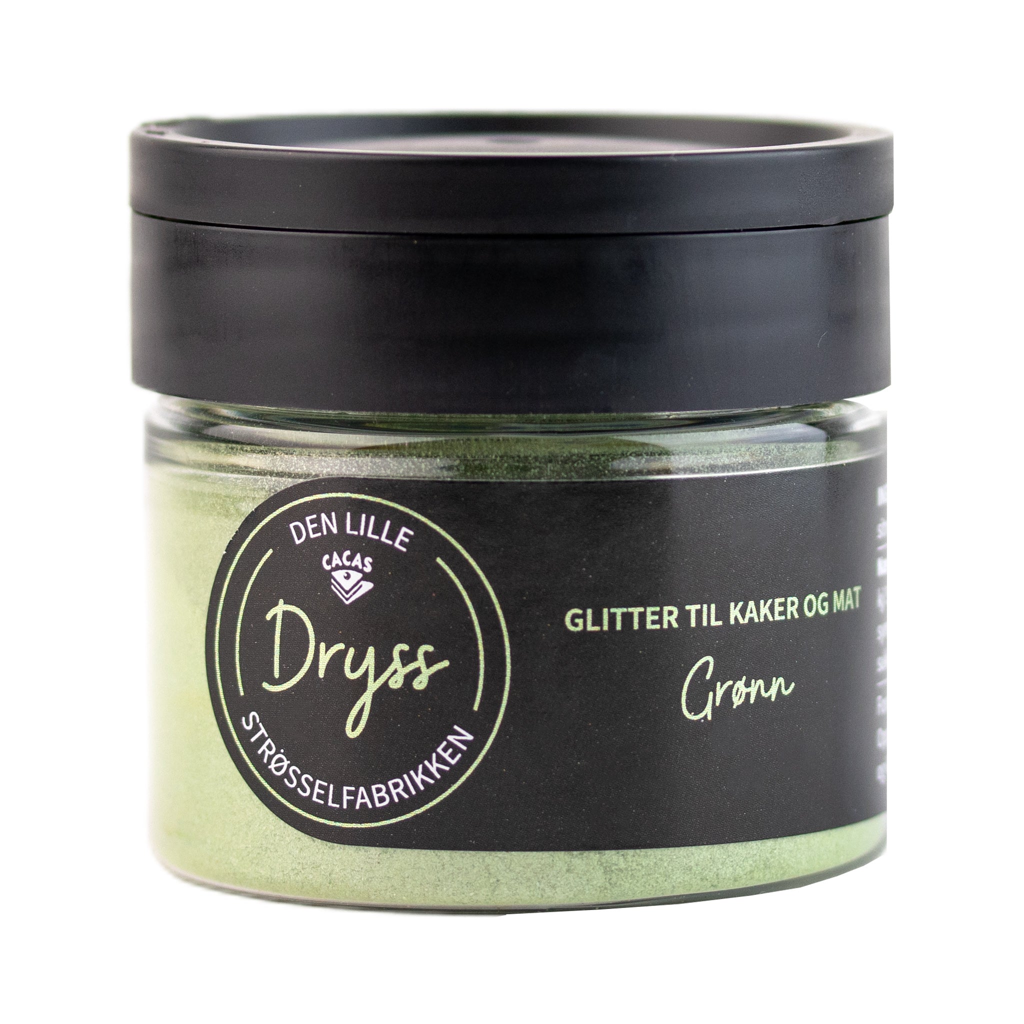 Dryss Glitterpulver Grønn 10g