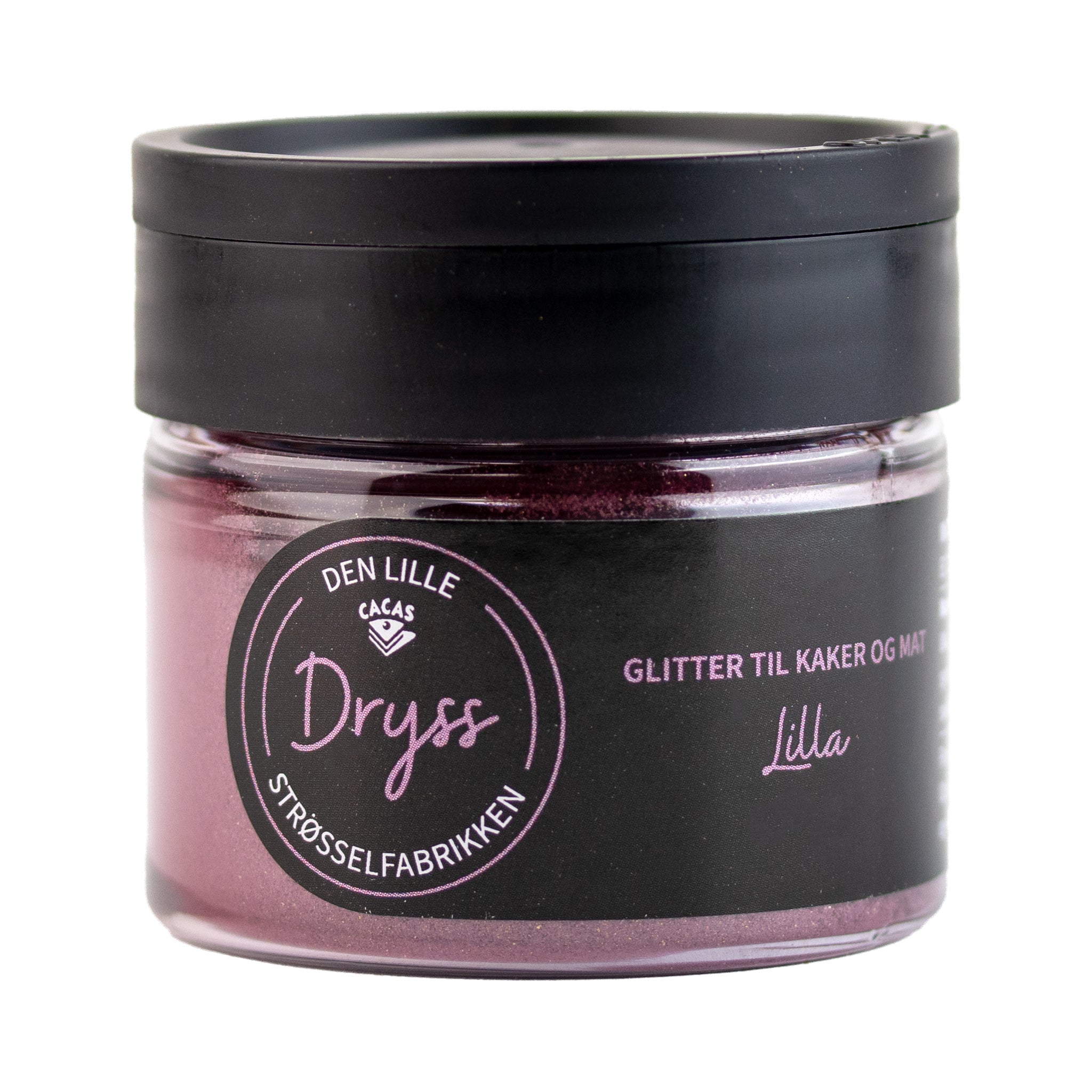 Dryss Glitterpulver Lilla 10g