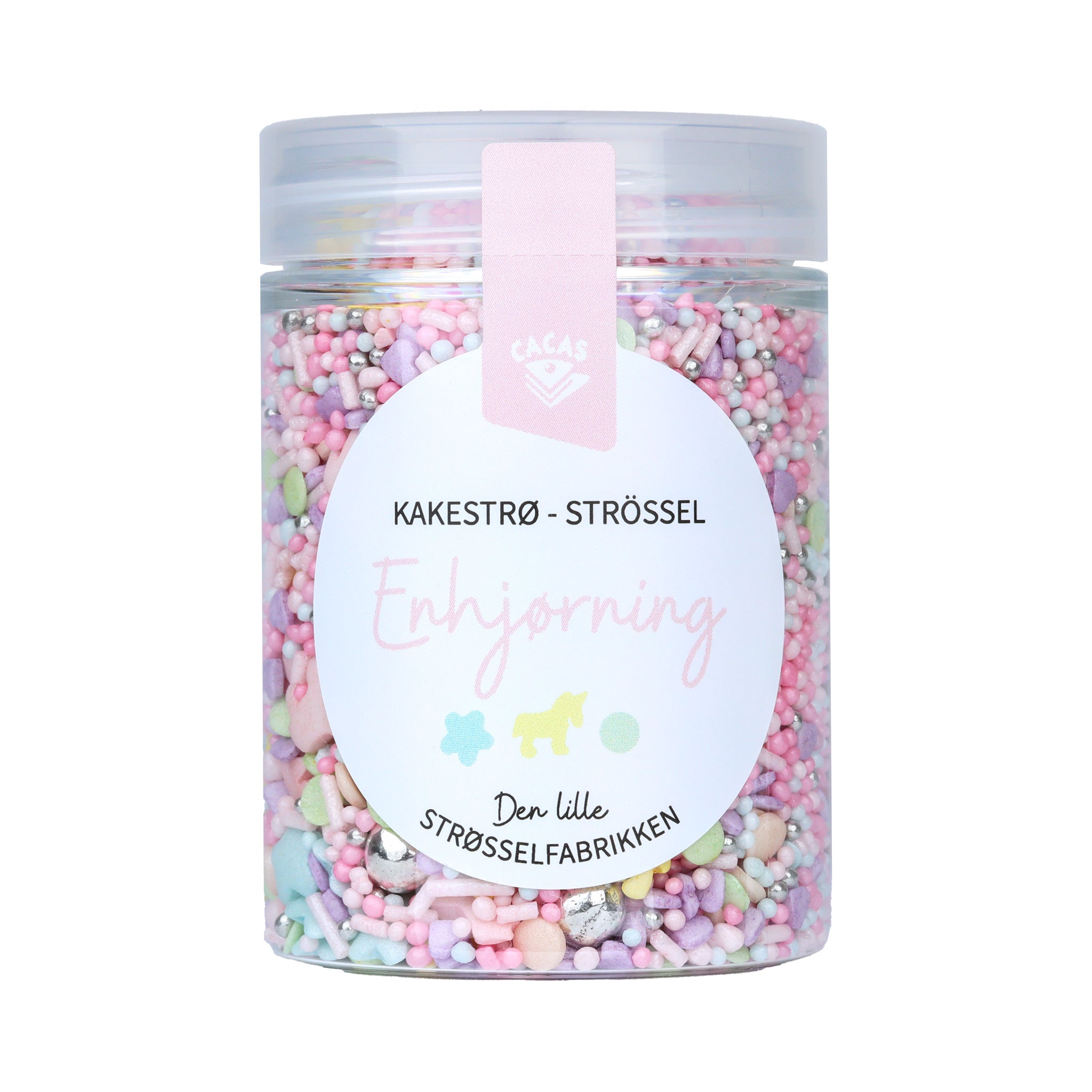 Kakestrø Enhjørning Pastell 90g