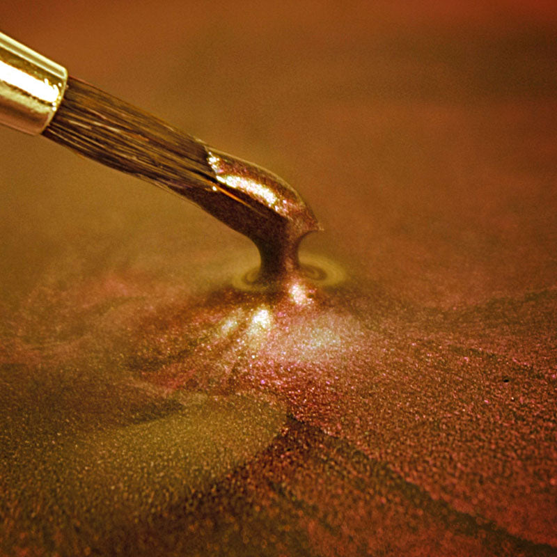 Maling spiselig Metallic - Dark Gold 25ml 2
