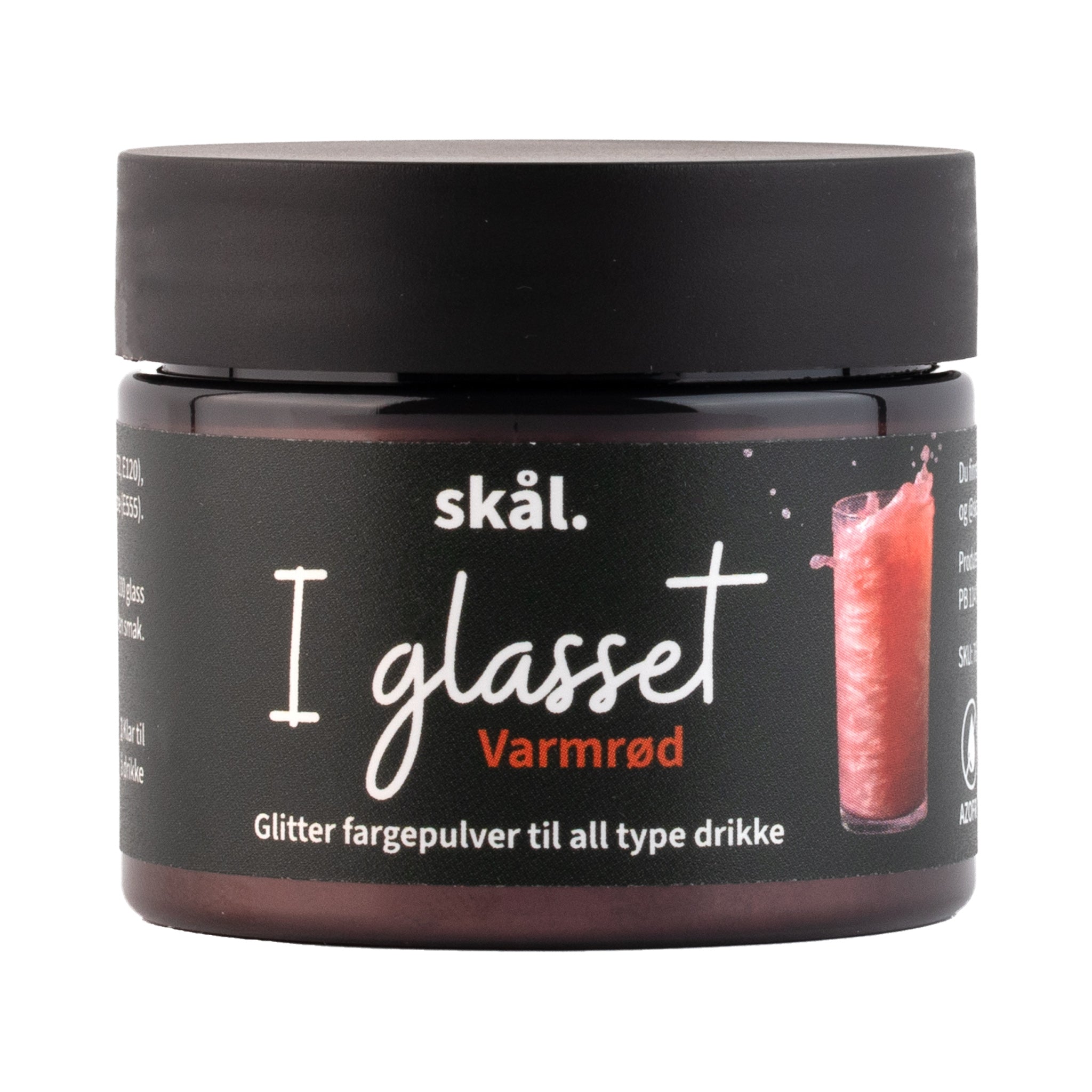 Glitterfarge i glasset 11