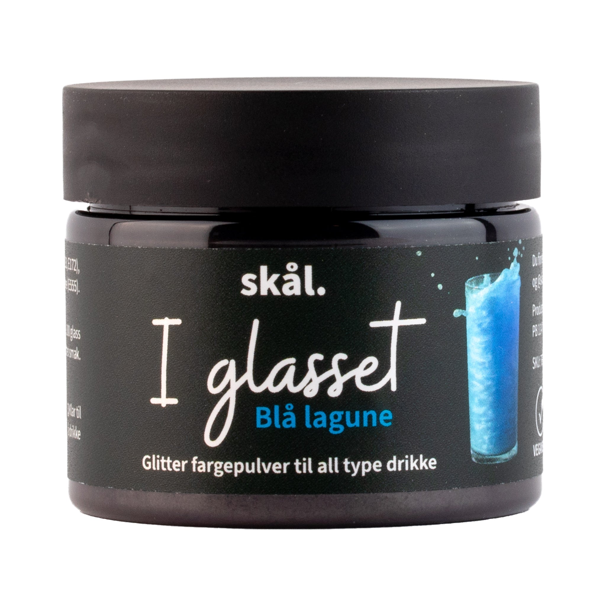 Glitterfarge i glasset 10