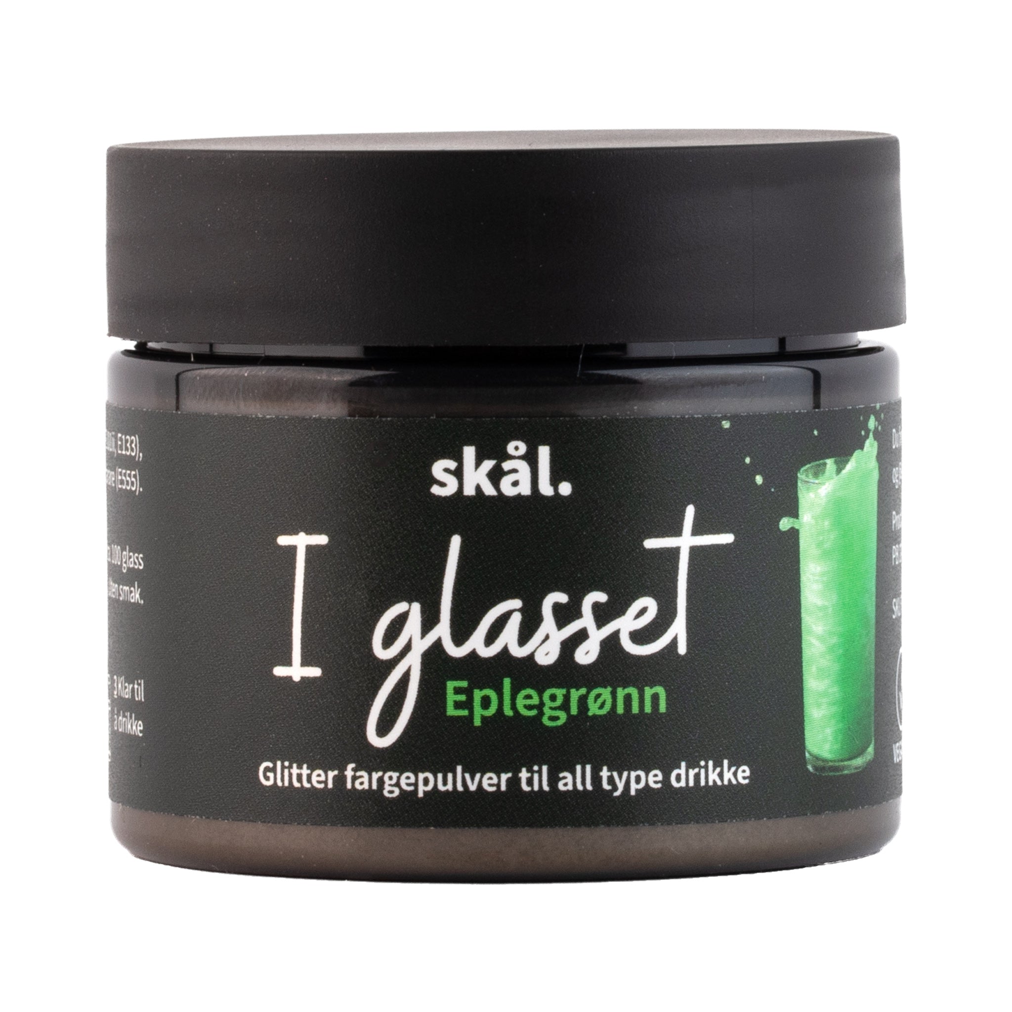 Glitterfarge i glasset 8